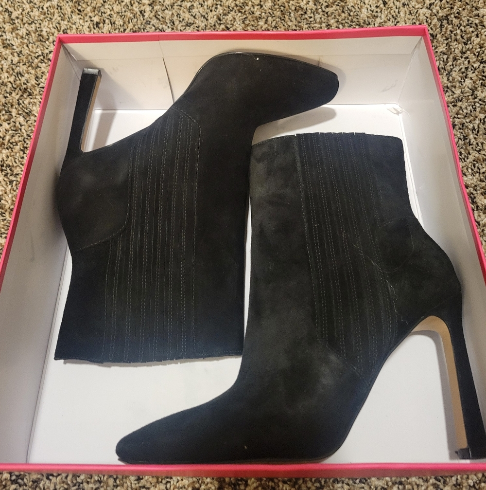 Suede Vince Camuto Black Women's Ankle Boots